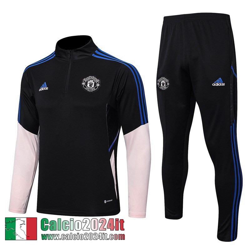 Manchester United Tute Calcio Nero Uomo 22 23 TG564