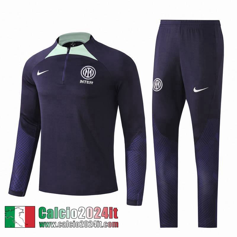 Inter Milan Tute Calcio blu navy Uomo 22 23 TG573