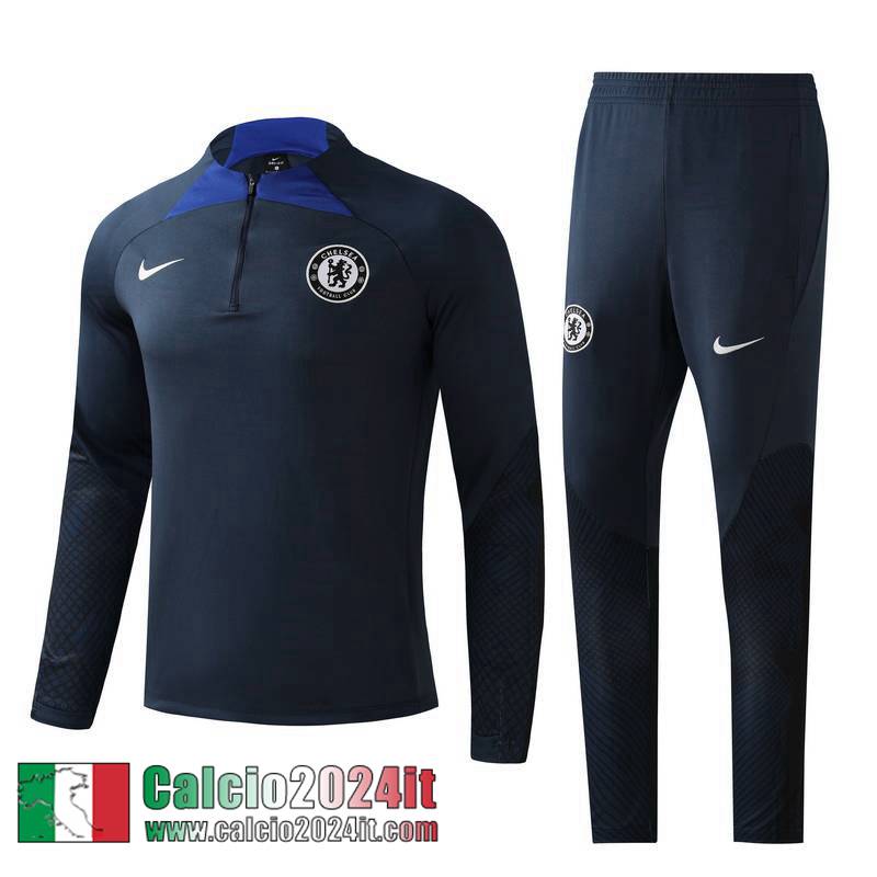 Chelsea Tute Calcio blu navy Uomo 22 23 TG574