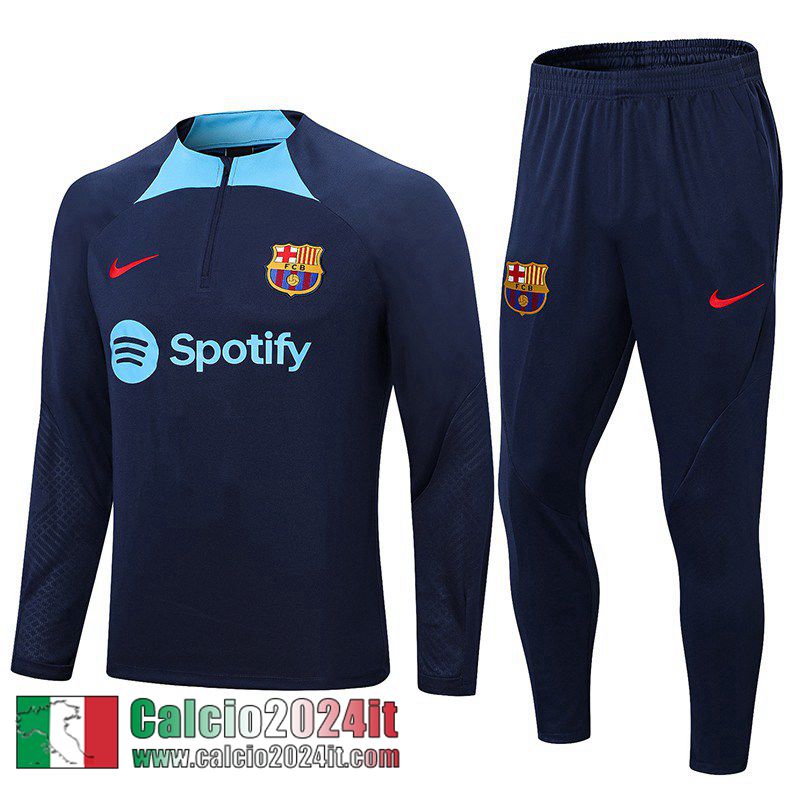 Barcellona Tute Calcio blu navy Uomo 22 23 TG590