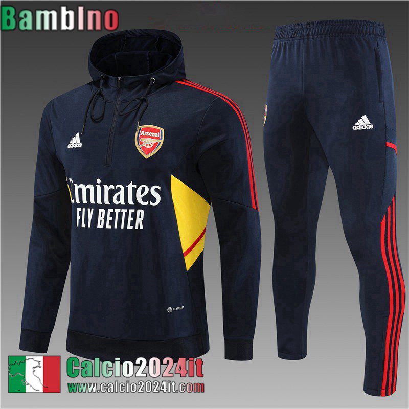 Arsenal Felpa Sportswear blu navy Bambini 22 23 TK491