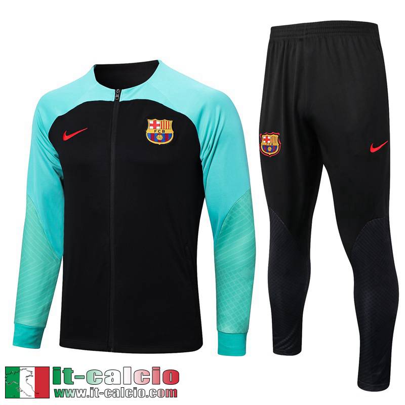 Full Zip Giacca Barcelone nero Uomo 2022 2023 JK660