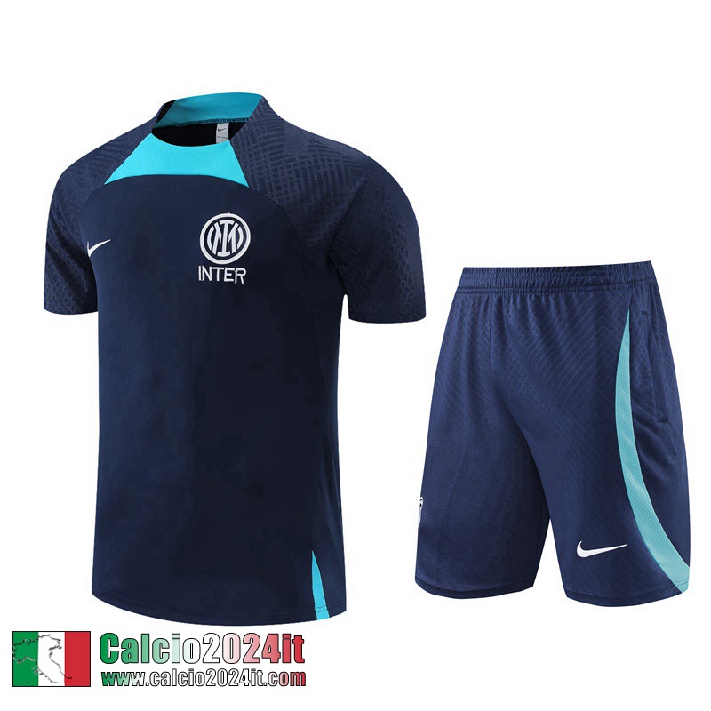 Tute Calcio T Shirt Inter Milan blu navy Uomo 2022 2023 TG673