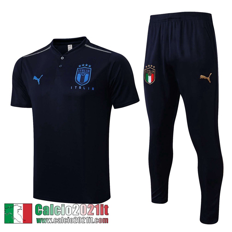 Italia T-Shirt blu navy Uomo 2021 2022 PL294