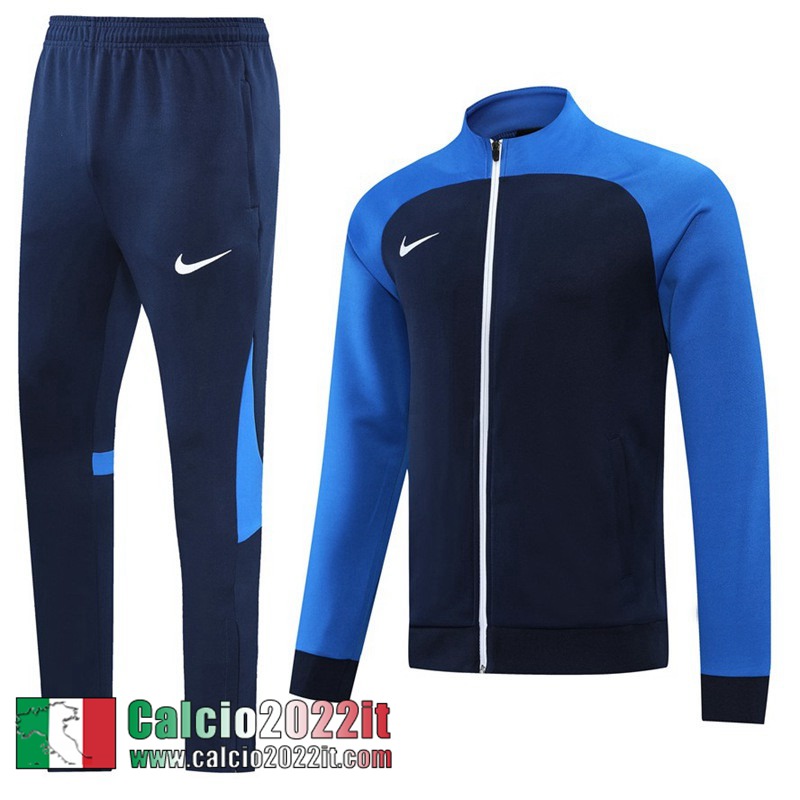 Sport Full Zip Giacca blu navy Uomo 2022 2023 JK370