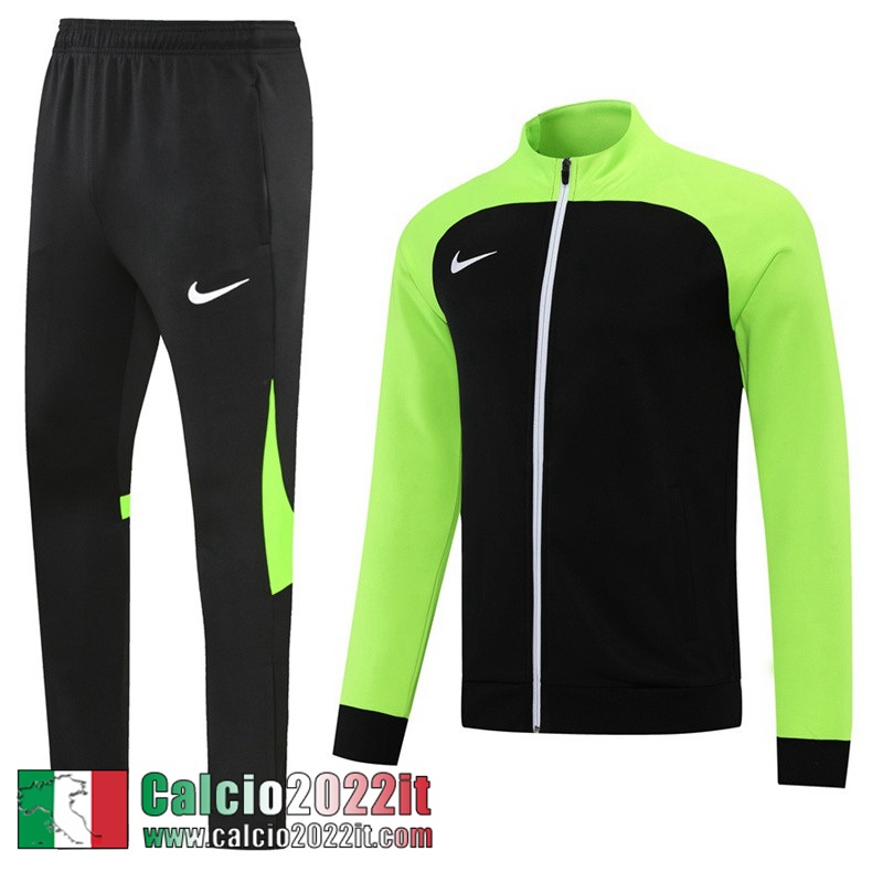 Sport Full Zip Giacca verde scuro Uomo 2022 2023 JK374