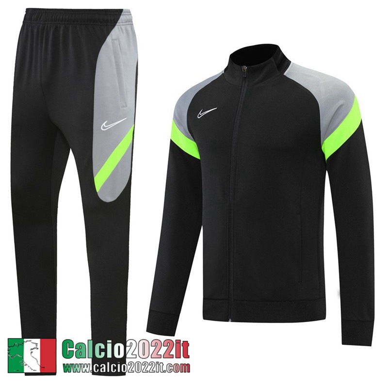 Sport Full Zip Giacca Nero Uomo 2022 2023 JK376