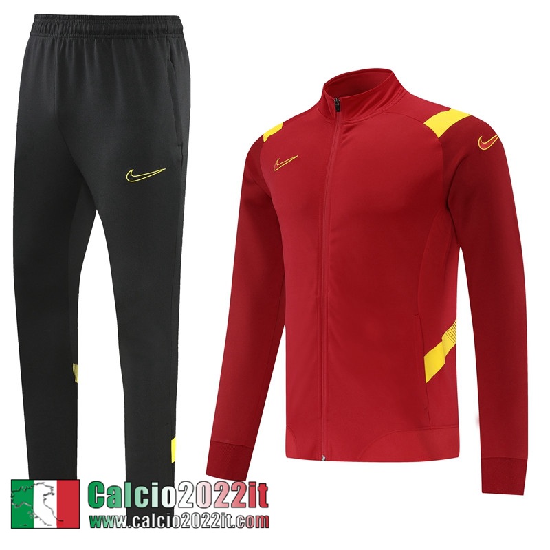 Sport Full Zip Giacca rosso Uomo 2022 2023 JK383