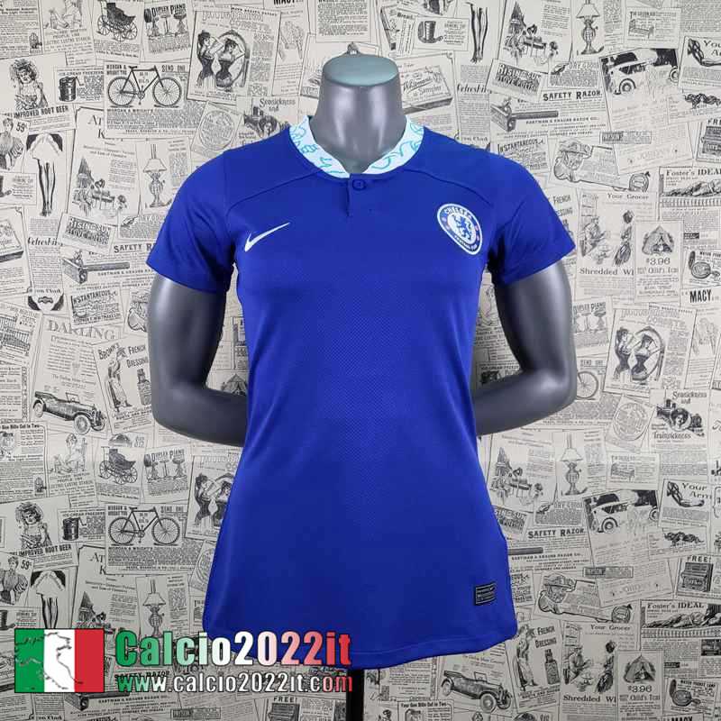 Chelsea Maglia Calcio Prima Versione Trapelata Donna 2022 2023