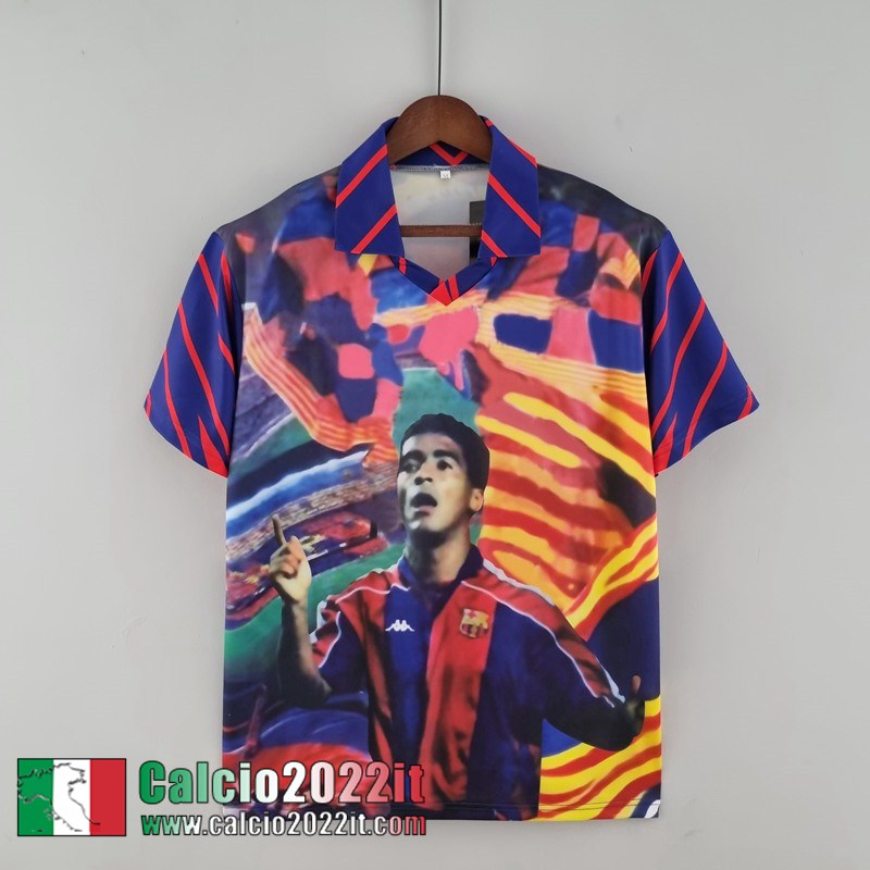 Barcellona Maglia Calcio Romario Uomo 93 94 FG108