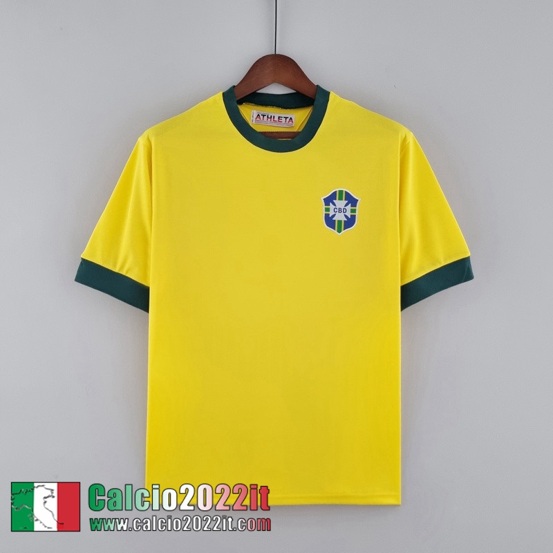 Brasile Maglia Calcio Prima Uomo 1970 FG132