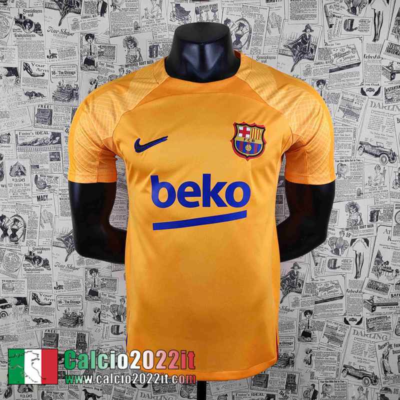 Barcellona T-Shirt Arancia Uomo 2022 2023 PL309