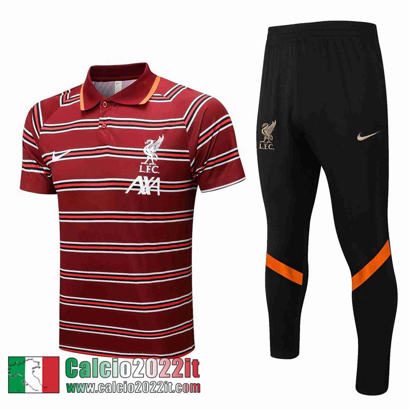 Liverpool Polo rosso Uomo 2021 2022 PL409