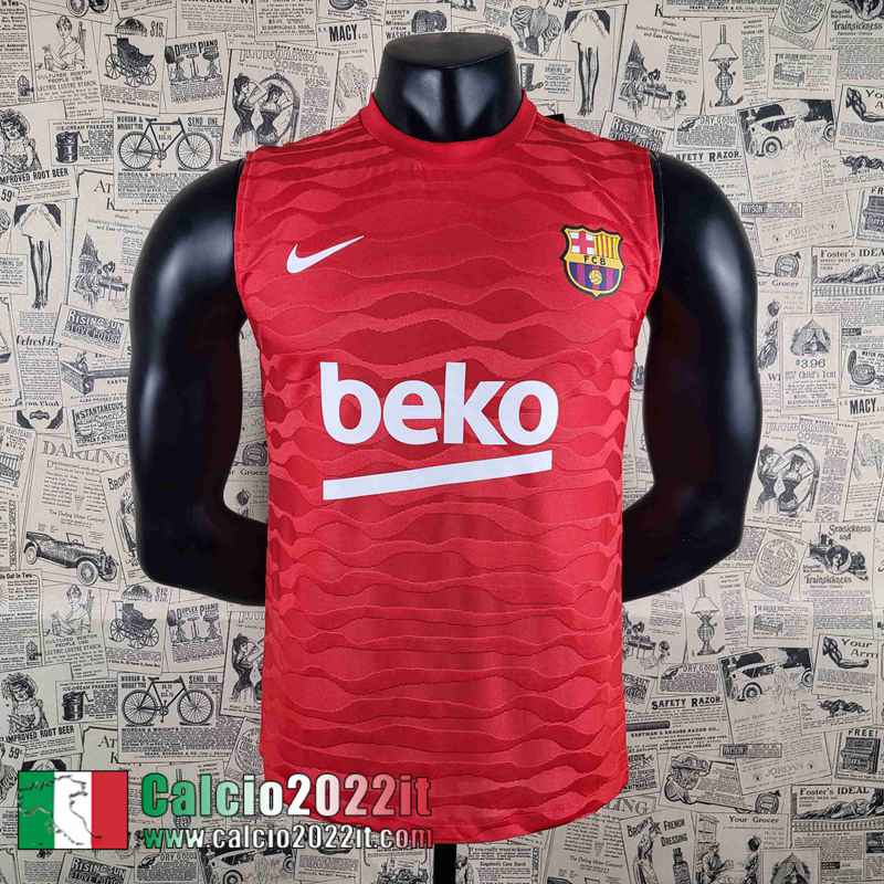 Barcellona T-Shirt Rosso Uomo 2022 2023 PL312