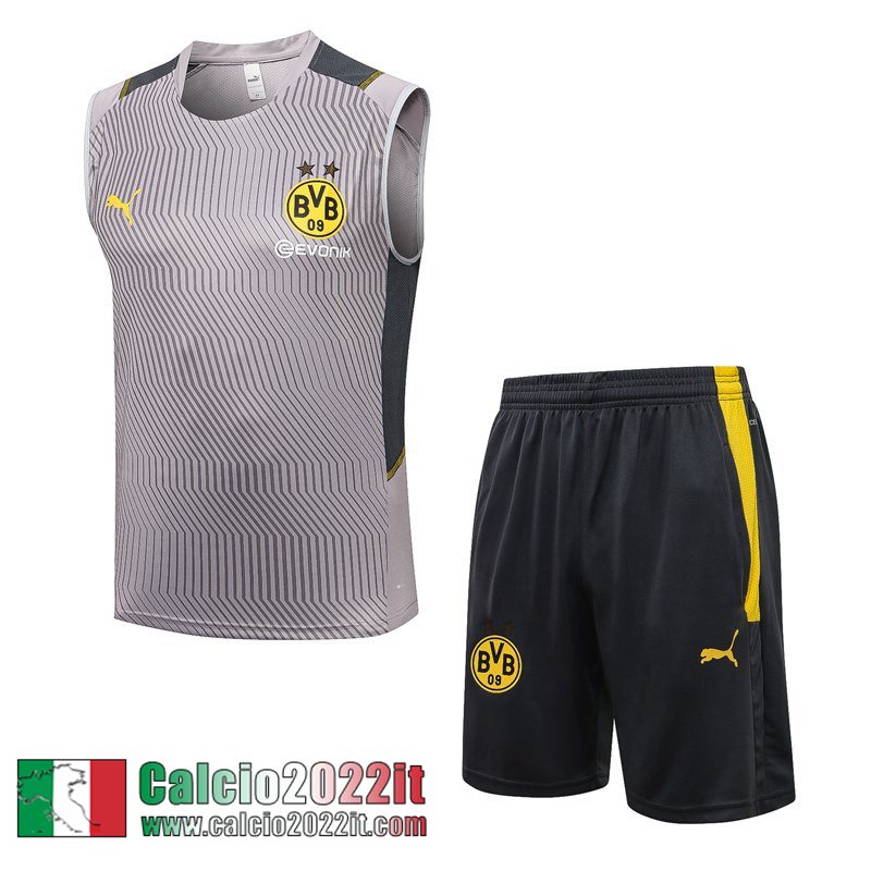 Dortmund Senza maniche grigio scuro Uomo 2021 2022 PL435