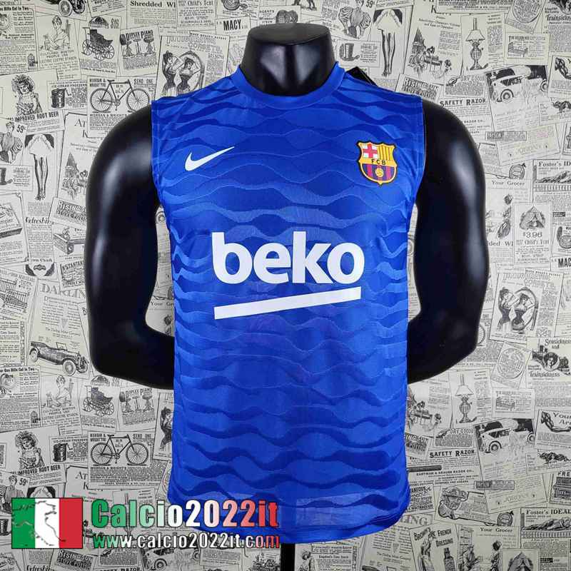 Barcellona T-Shirt blu Uomo 2022 2023 PL314