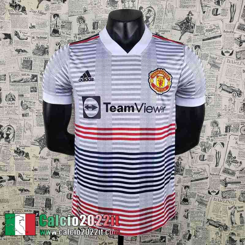 Manchester United T-Shirt Bianco Uomo 2022 2023 PL349