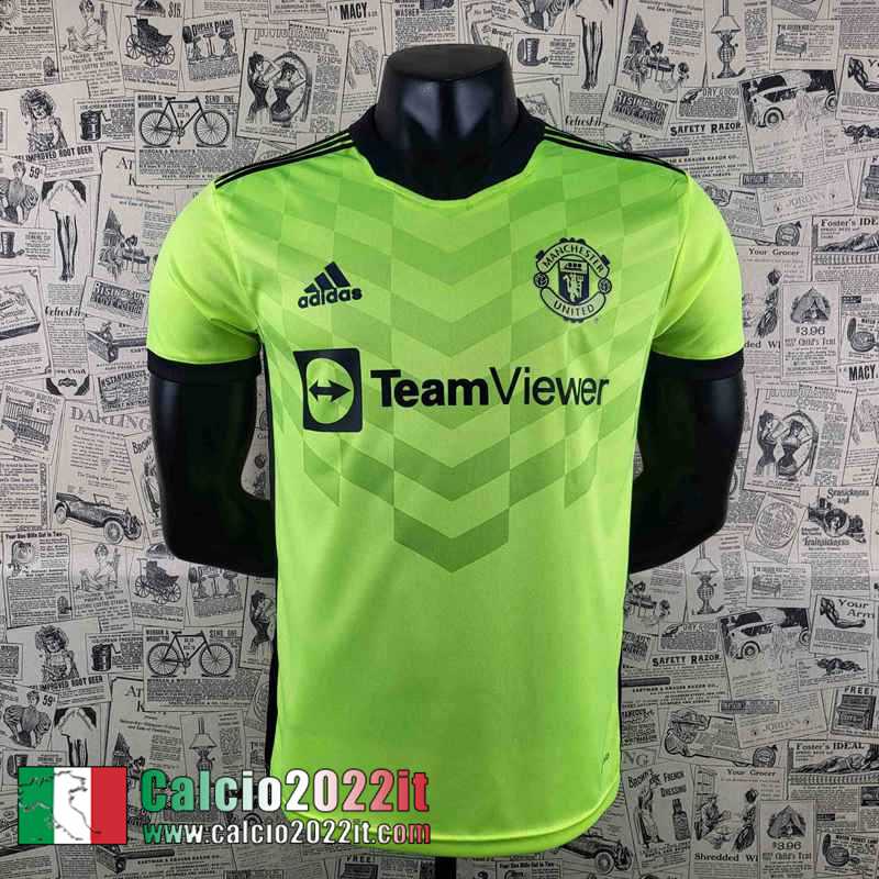 Manchester United T-Shirt verde Uomo 2022 2023 PL351