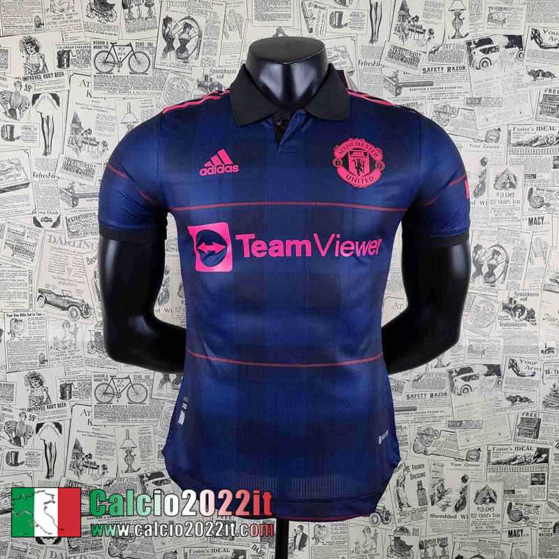 Manchester United T-Shirt blu Uomo 2022 2023 PL376