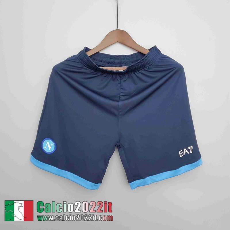 Napoli Pantaloncini Calcio blu Uomo 2021 2022 DK116
