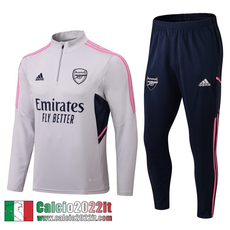 Arsenal Tute Calcio grigio Uomo 2022 2023 TG234