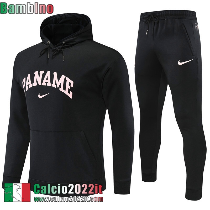 PSG Felpa Sportswear Nero Bambini 2022 2023 TK259