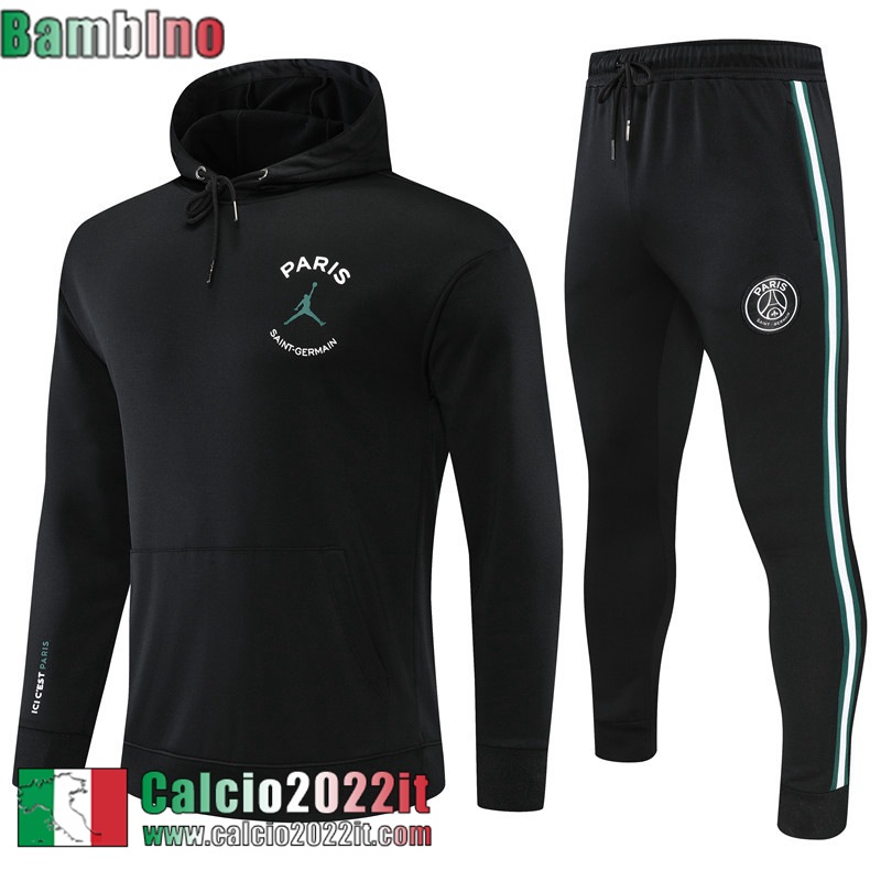 PSG Felpa Sportswear Nero Bambini 2022 2023 TK262