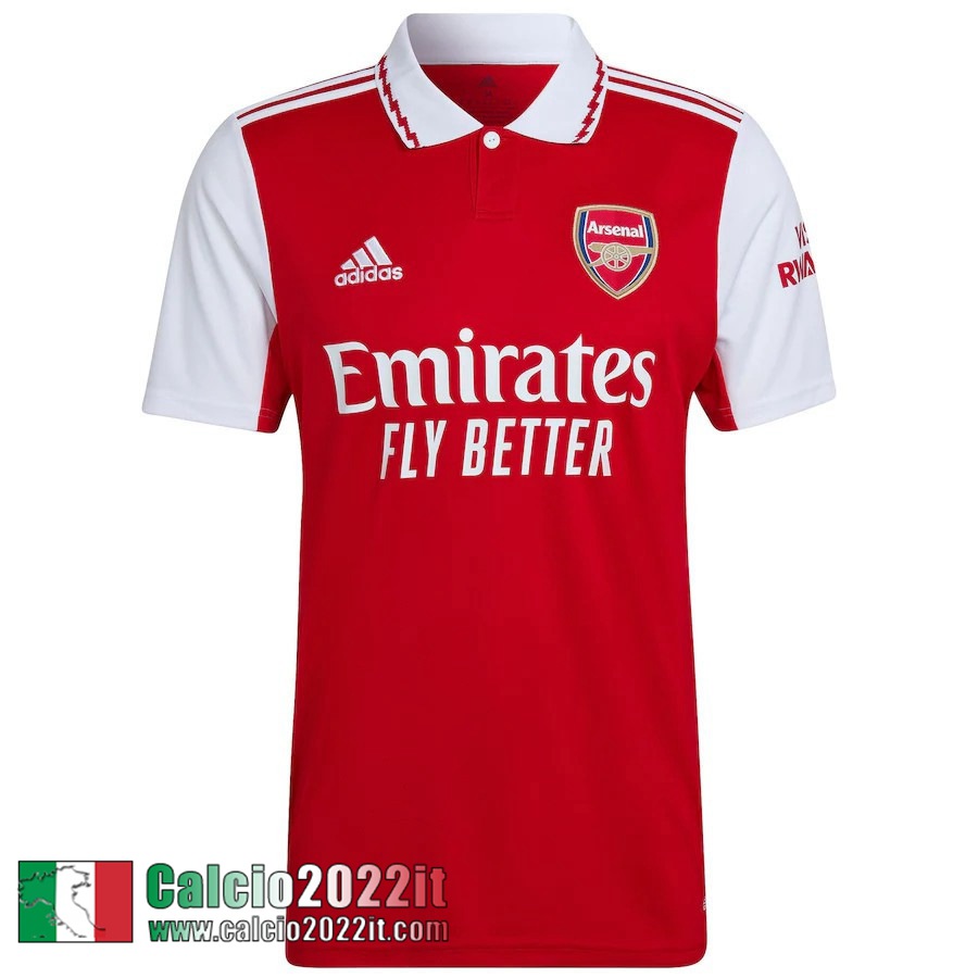 Arsenal Maglia Calcio Prima Uomo 2022 2023