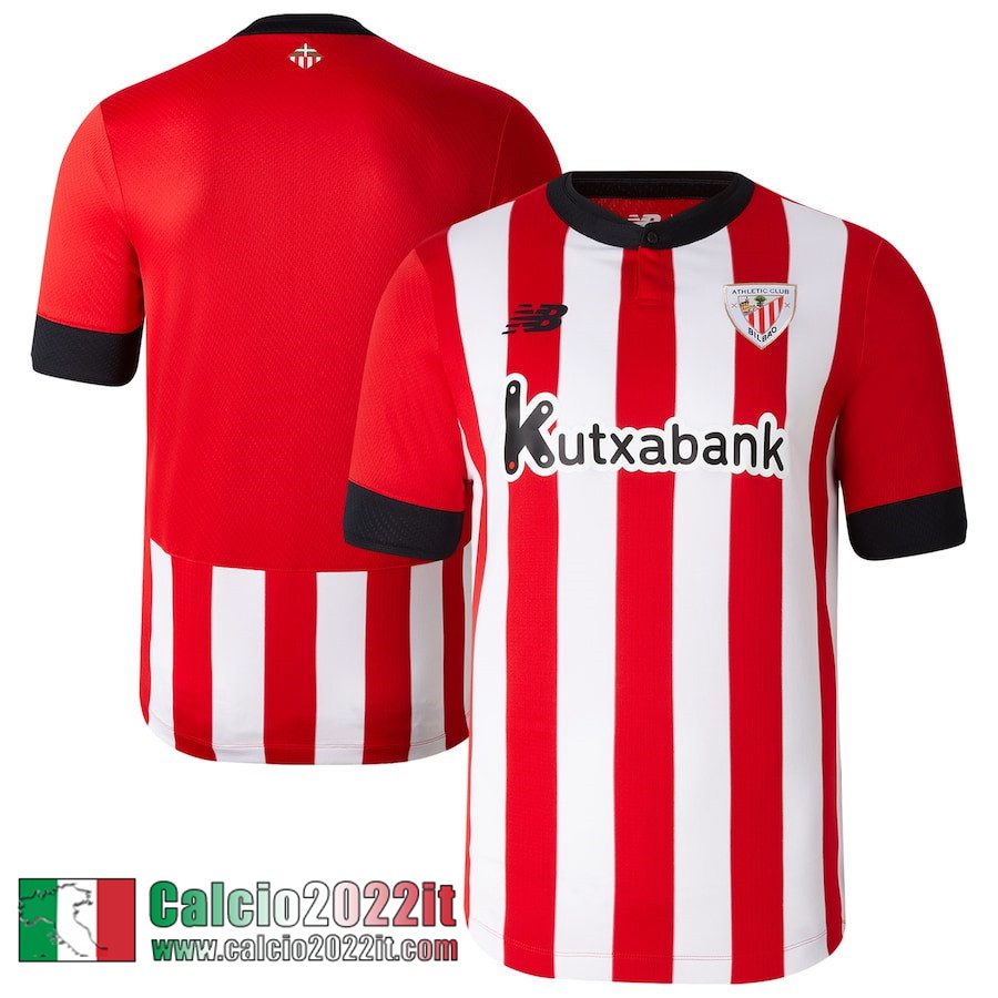 Athletic Bilbao Maglia Calcio Prima Uomo 2022 2023
