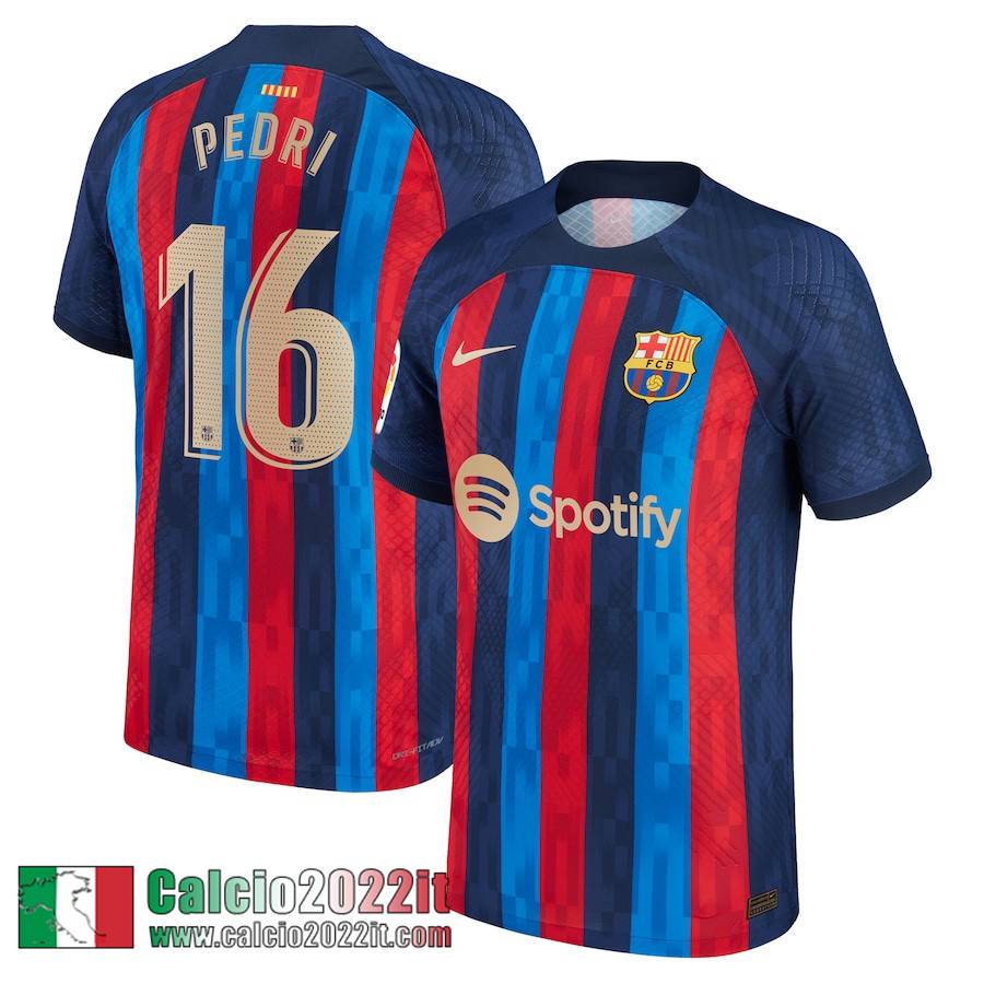 Barcellona Maglia Calcio Prima Uomo 2022 2023 Pedri 16