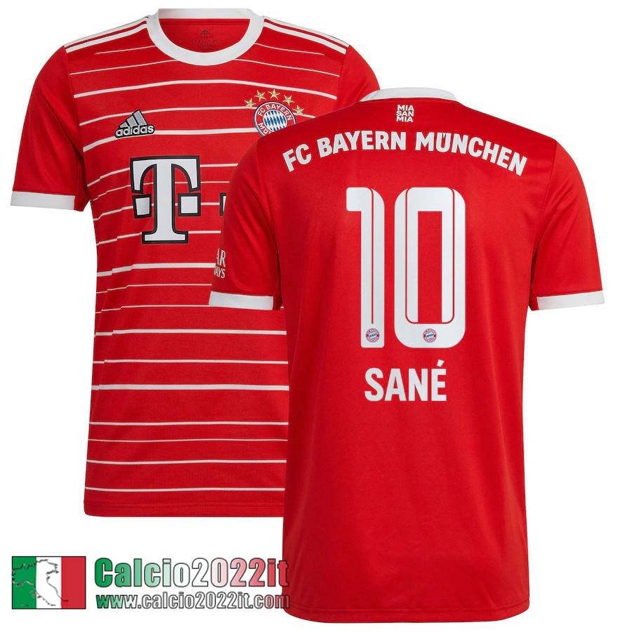 Bayern Monaco Maglia Calcio Prima Uomo 2022 2023 Sané 10