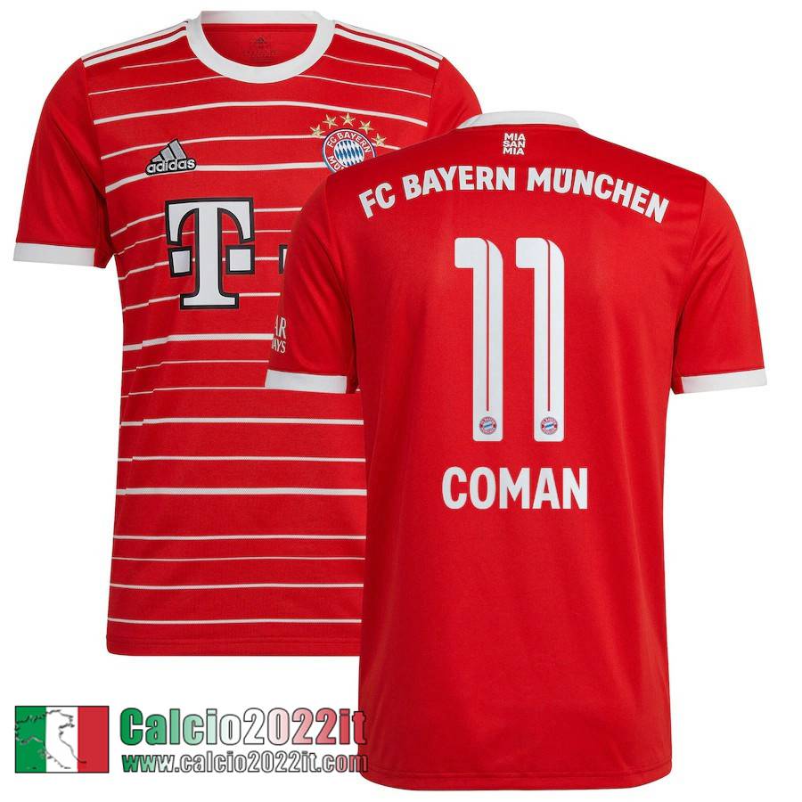 Bayern Monaco Maglia Calcio Prima Uomo 2022 2023 Coman 11