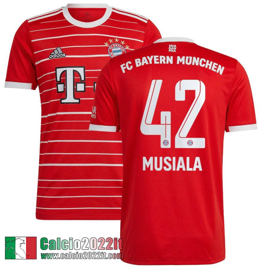 Bayern Monaco Maglia Calcio Prima Uomo 2022 2023 Musiala 42