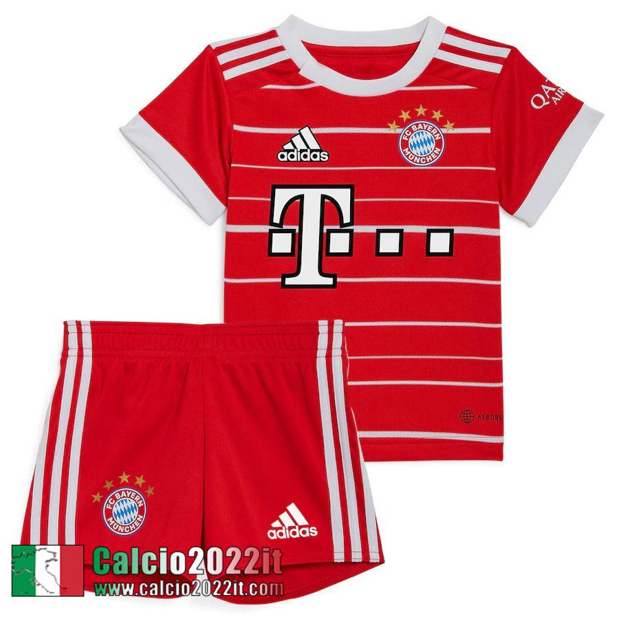Bayern Monaco Maglia Calcio Prima Bambini 2022 2023
