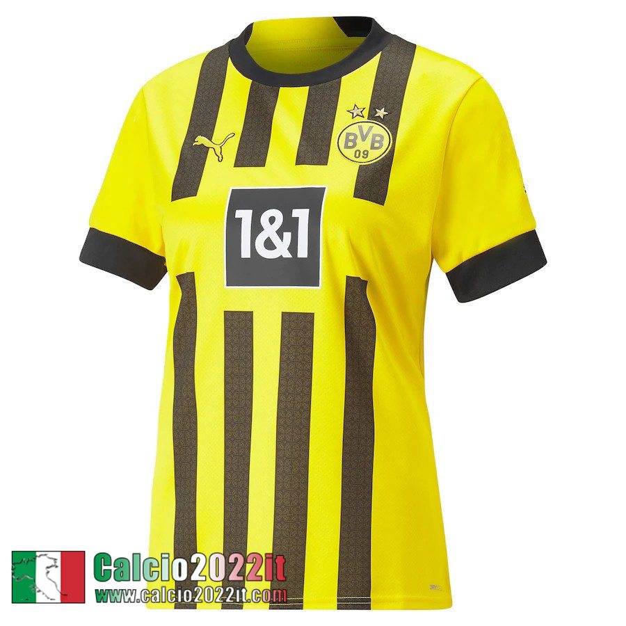 Dortmund Maglia Calcio Prima Donna 2022 2023