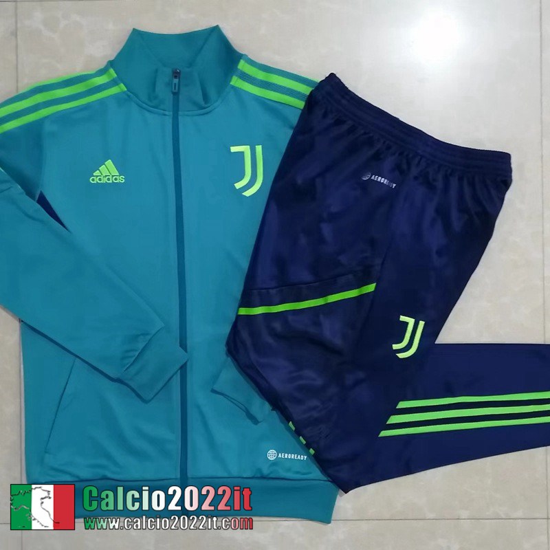 Juventus Full Zip Giacca verde Uomo 2022 2023 JK414