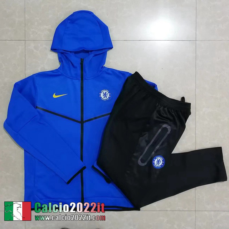 Chelsea Full Zip Hoodie - Giacca blu Uomo 2022 2023 JK420