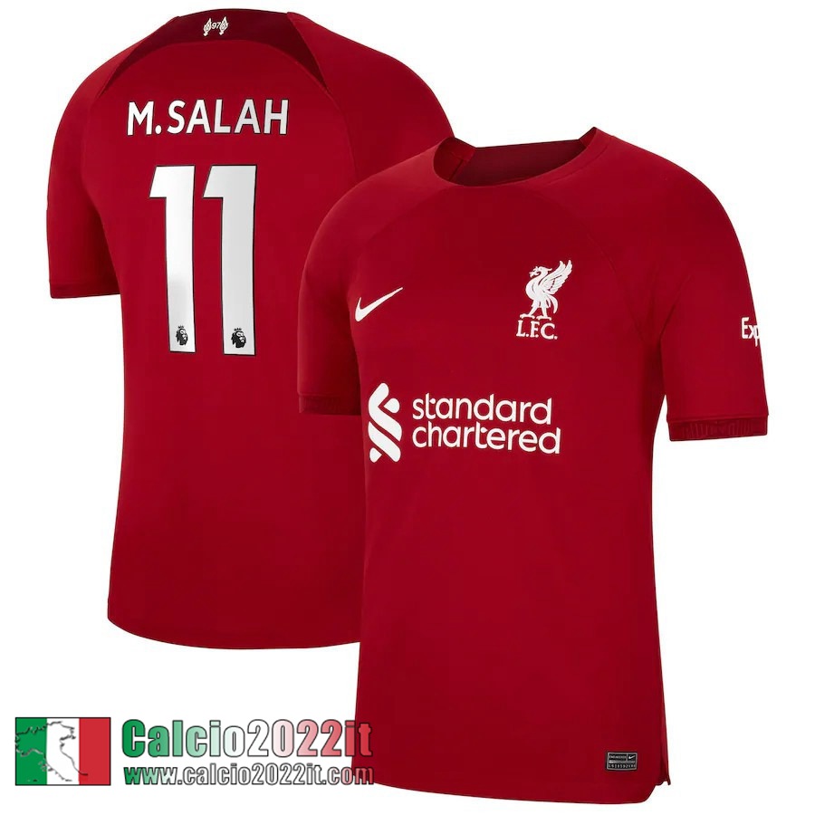 Liverpool Maglia Calcio Prima Uomo 2022 2023 M.Salah 11