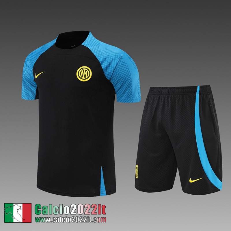 Inter Milan T-Shirt Nero Uomo 2022 2023 PL443