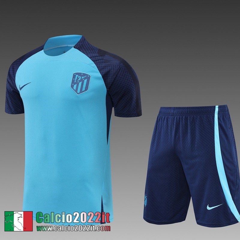 Atletico Madrid T-Shirt blu Uomo 2022 2023 PL453