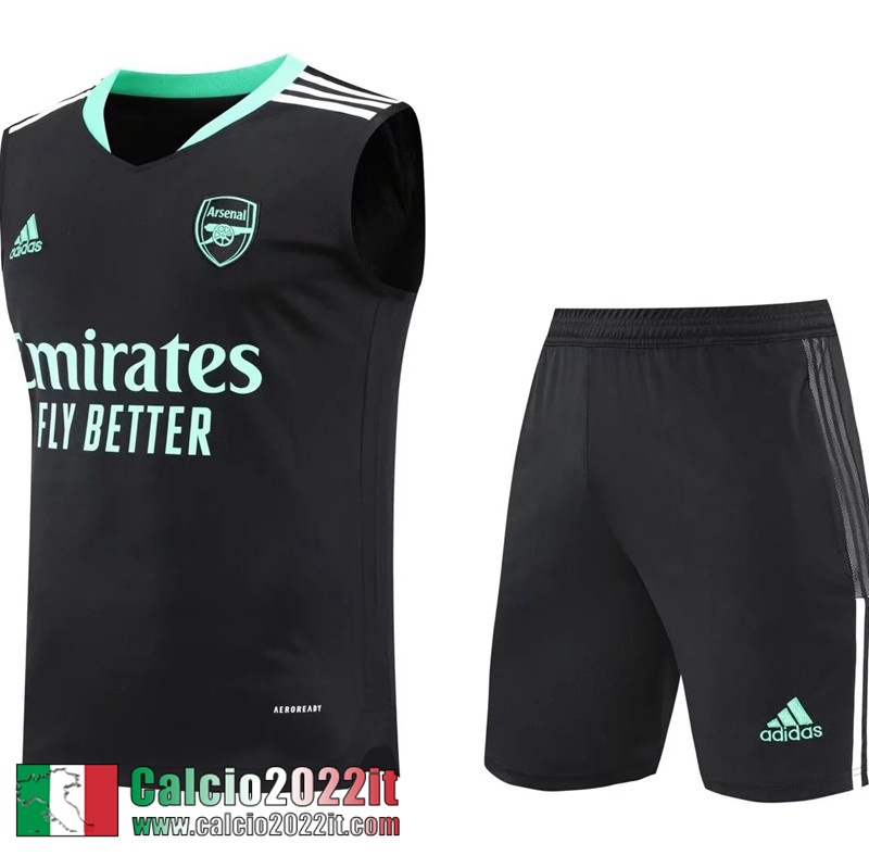 Arsenal Senza maniche Nero Uomo 2022 2023 PL479