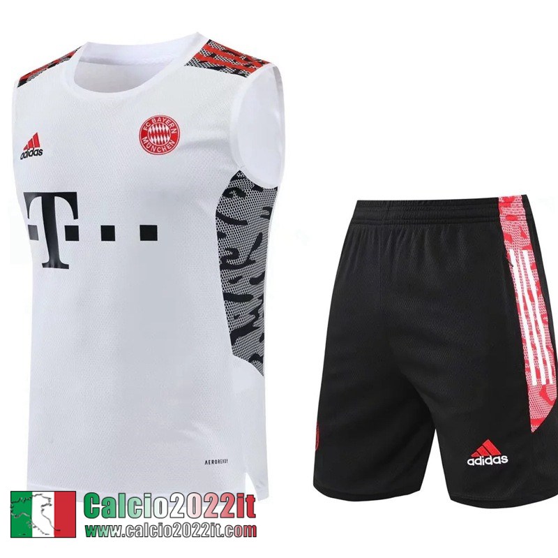 Bayern Monaco Senza maniche Bianco Uomo 2022 2023 PL486