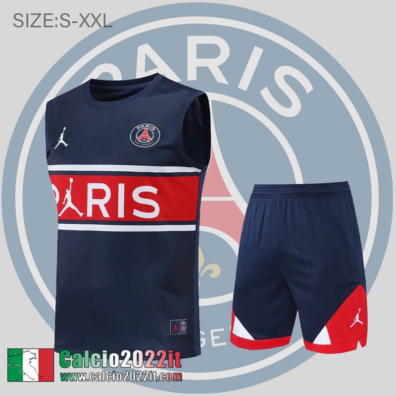 PSG Senza maniche blu Uomo 2022 2023 PL499