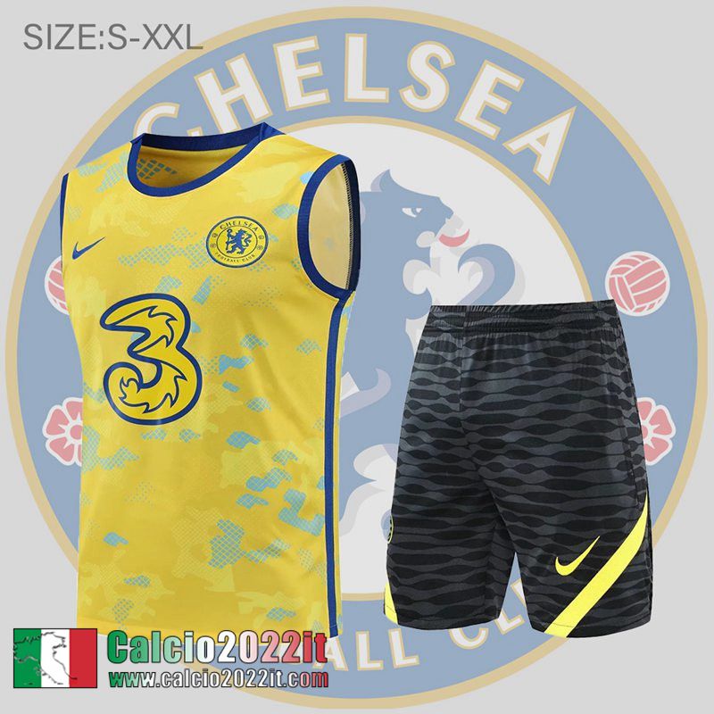 Chelsea Senza maniche giallo Uomo 2022 2023 PL508