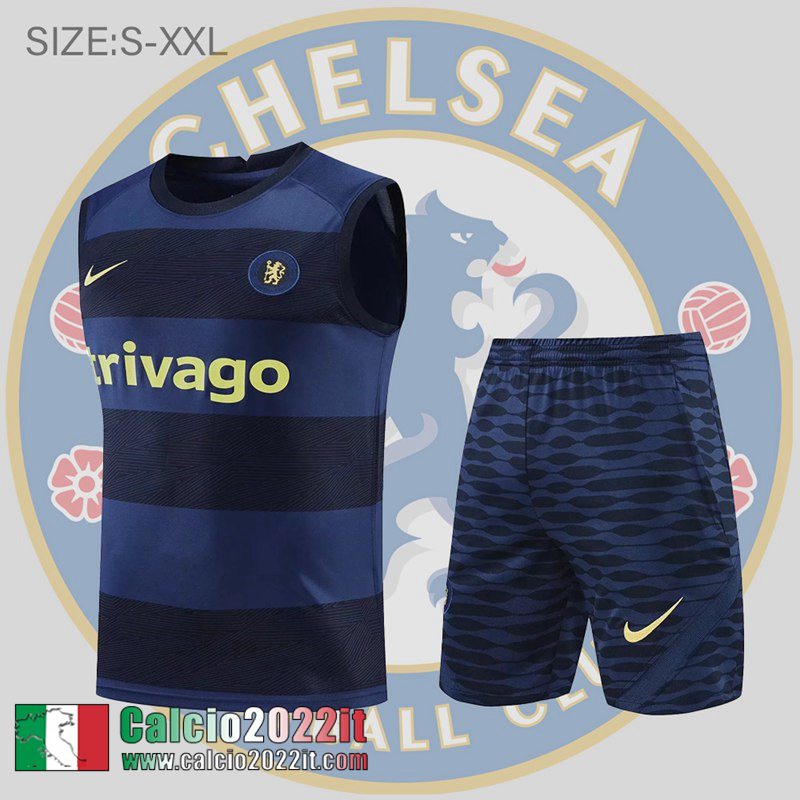 Chelsea Senza maniche blu Uomo 2022 2023 PL514