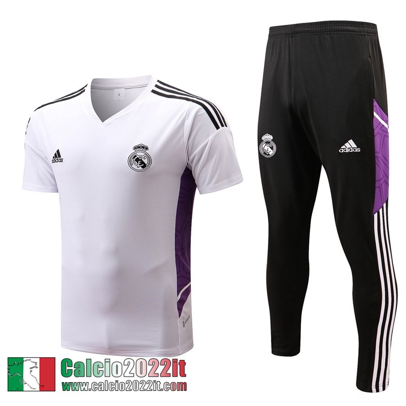 Real Madrid T-Shirt Bianco Uomo 2022 2023 PL517