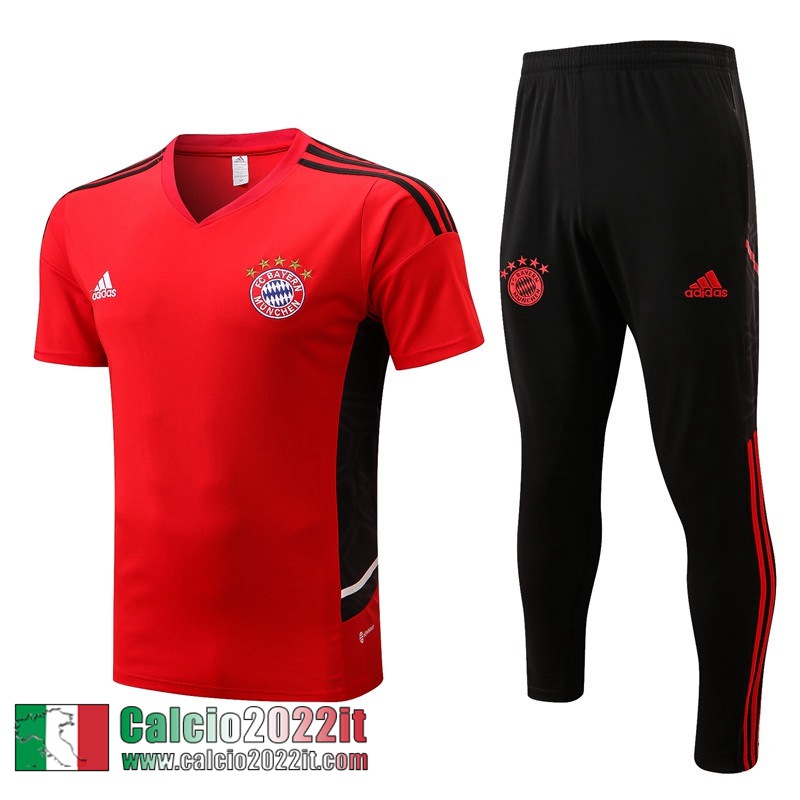 Bayern Monaco T-Shirt rosso Uomo 2022 2023 PL524