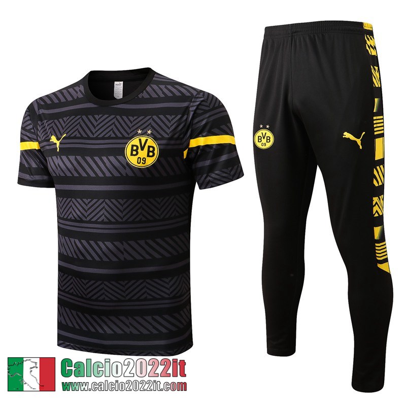 Dortmund T-Shirt Nero Uomo 2022 2023 PL526