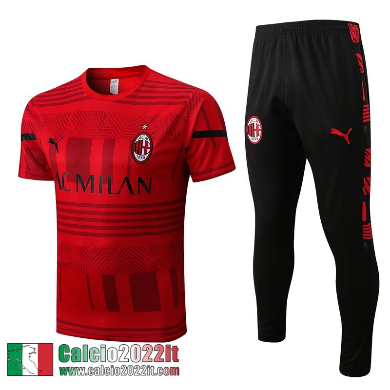 AC Milan T-Shirt rosso Uomo 2022 2023 PL528
