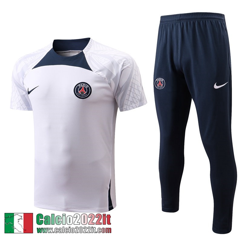 PSG T-Shirt Bianco Uomo 2022 2023 PL534